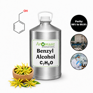 AromaaZ International ALCOHOL BENZÍLICO (CAS 103-58-4) 99.5% Puro, Sabor Floral Sintético Líquido FEMA 2465 para Uso Alimentario, Origen India - Product Image 6