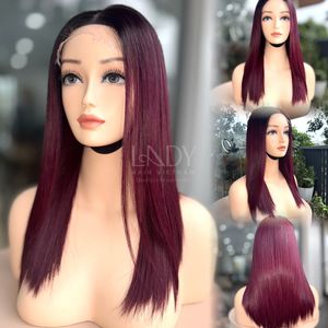 Pelucas Hermosas de la Más Alta Calidad, Cabello Humano Real 100% Vietnamita, Liso Natural, Color Personalizable, Peluca con Cierre - Product Image 5