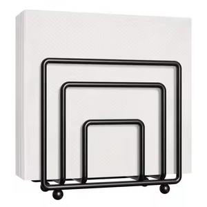 Support à serviettes en métal de luxe pour table à manger et cuisine, élégant porte-serviettes pour la maison, le bureau et le restaurant - Product Image 1