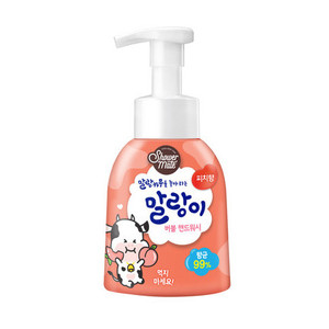 <b>Shower</b> Mate Pure Bubble <b>Hand</b> Wash Peach Scented 300 ml Bottle Model Daiso1011 - Product Image 1