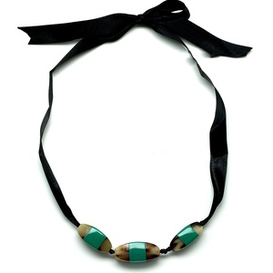 สร้อยคอโซ่แฟชั่นใช้ได้ทั้งชายและหญิงรูปควายฮอร์นเพื่อสุขภาพพร้อมของขวัญวันครบรอบรูปร่างมุกน่ารัก! - Product Image 1