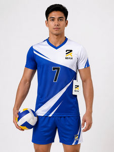 Uniformes de Voleibol para Adultos de Alta Calidad, Corte Automatizado, Logotipo Personalizado Sublimado, Secado Rápido, Conjuntos Unisex, Servicio OEM - Product Image 4