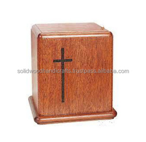 Nouvelles urnes funéraires en bois pour adultes, urnes funéraires en bois, taille personnalisée, fournitures funéraires - Product Image 1