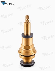 Tige de raccordement en laiton haute résistance de type à encastrer, conçue avec précision pour les équipements de salle de bain, régulation fluide de l'eau, résistante à la corrosion - Product Image 4
