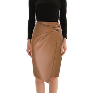 Faldas de Cuero de Alta Calidad para Mujer, para Todo Tipo de Figura, Faldas de Cuero Ajustadas para Mujer - Product Image 1