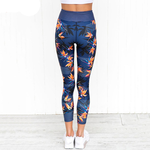 Leggings de Invierno para Mujer, de Alta Demanda, de Algodón/Fibra de Bambú, con Estampado Serigrafiado, Cintura Media, Antibacterianos, hasta la Rodilla - Product Image 3