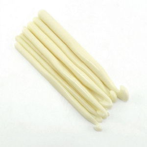 เข็มถักโครเชต์อะคริลิคสีขาวขายส่ง ขนาด 3 มม. - 15 มม. - Product Image 1