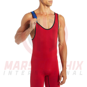 Gym Sports Custom Printed Training <b>Weightlifting</b> <b>Singlet</b> Wholesale Sublimation Men Wrestling Powerlifting <b>Singlets</b> - Product Image 4