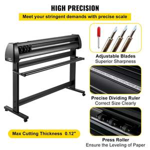 Stampante a Plotter a LED da 53 pollici/1350mm con posizionamento manuale preciso della macchina per taglio in vinile supporto software per utensili per taglio MAC - Product Image 4