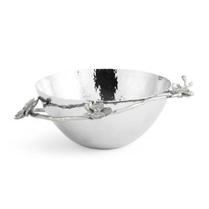 Vente en gros de bols de service modernes de luxe en aluminium martelé doré, écologiques, ustensiles de cuisine en métal, vaisselle décorative pour les fêtes - Product Image 4