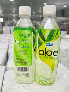 Tan Do brand Aloe vera drink for health 500ml Fresh Aloe Vera Fruity Flavors Puree PET <b>Bottle</b> - Product Image 2