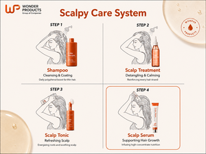 Suero para el Crecimiento del Cabello OEM/ODM para Cabello Fino, Tratamiento Coreano para el Cuero Cabelludo con Ácido Salicílico, Aumenta la Densidad y Grosor del Cabello, Marca Privada - Product Image 5