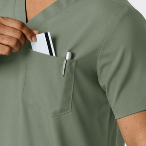Uniformes Médicos Personalizados Unisex para Uso Industrial, Conjunto de Uniformes de Calidad Profesional para Hospitales, Uniforme de Enfermero para Hombre - Product Image 3