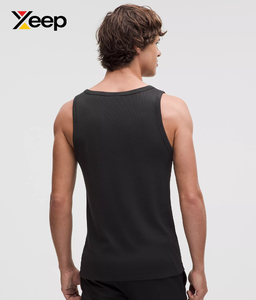 เสื้อกล้ามออกกำลังกายผู้ชาย XEEP รุ่น XC-GTT-44 ระบายอากาศได้ดี แห้งเร็ว พิมพ์ลายแบบ Heat-Transfer ผ้าถัก 100% คอตตอน คอกลม สีพื้น - Product Image 2