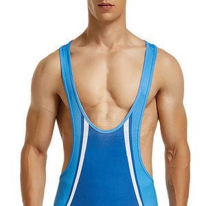 Top Performance Wrestling <b>Singlets</b> Strong Durable Fabric With Soft Feel Suitable For Training And Competitions - Product Image 6