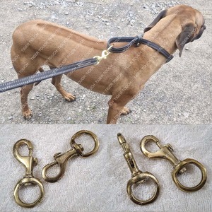 Solid Brass Swivel <b>Snaps</b> Bolt <b>Snap</b> Clip Eye <b>Snap</b> <b>Hook</b> Dog Collar Clip TIGER TOUCH TT-7924 - Product Image 5