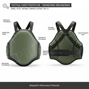 Venta al por Mayor OEM ODM, Protector de Pecho con Nombre de Marca Personalizado, Chaleco Protector Ajustable para Entrenamiento Deportivo, Actividades al Aire Libre, Protector de Patadas - Product Image 2