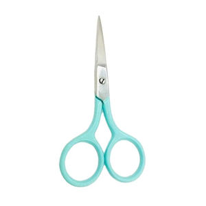 Tijeras de Uñas Profesionales de Acero Inoxidable con Empuñadura de Goma, Logotipo Personalizado, Alta Calidad, Suministros de Manicura al por Mayor - Product Image 1