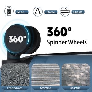 Set di Valigie Rigide da Viaggio in 3 Pezzi con Doppie Ruote Girevoli e Serratura TSA, Valigie con Ruote di Grande Capacità per Viaggi in Famiglia - Product Image 3