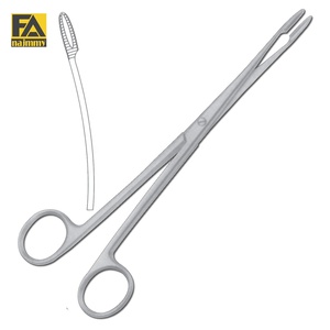Forceps de Dressing à Pointe Courbe Sans Cliquet, Instrument Chirurgical Certifié CE Classe I, Utilisation Manuelle - Product Image 1