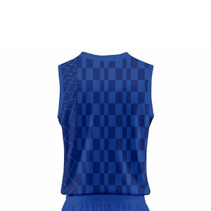 Conjunto de Uniforme de Voleibol, Camiseta sin Mangas y Pantalones Cortos, 100% Poliéster, Resistente al Viento, Secado Rápido, Ropa Deportiva Personalizada para Torneos y Prácticas - Product Image 6