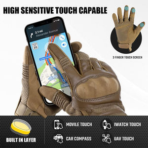 Gants de course pour hommes à doigts entiers, dernière conception, imperméables, légers, chauds, pour l'hiver, pour la moto - Product Image 5