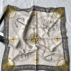 Tela de Satén Personalizada con Impresión para Bufandas, para Eventos de Marketing de Marca Blanca en Europa e Israel, Fabricación OEM y ODM - Product Image 1