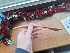 Cuillère à thé en bois durable, cuillère doseuse en bois naturel pour café, thé, sucre, outil de cuisine - Product Image 5