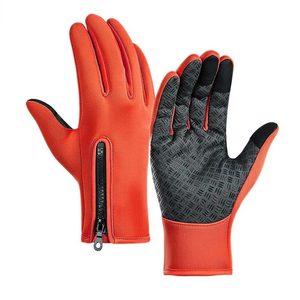 Gants d'hiver de haute qualité, chauds, coupe-vent, imperméables, pour hommes, avec logo personnalisé, gants thermiques d'hiver pour la course à pied ou le cyclisme - Product Image 1