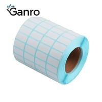 Etiqueta Térmica Impermeable Imprimible y Duradera de 50*30, Rollo de Papel Adhesivo Personalizado