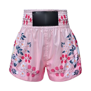 Shorts de boxe thaïlandaise de haute qualité à prix d'usine, shorts de MMA écologiques avec impression numérique, shorts de Muay Thai - Product Image 1