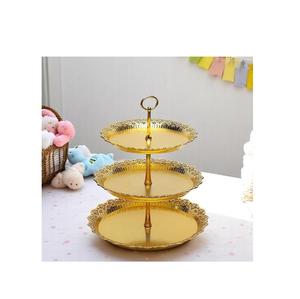 Support à gâteau en métal de qualité supérieure pour la décoration de table de mariage, pour restaurant, hôtel, buffet et événements festifs. - Product Image 1