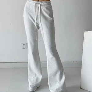 2026 New Design Ladies <b>Summer</b> Outdoor Sports Jogger Elastic-Waisted Canvas Waterproof Casual Wide-Leg Loose <b>Pants</b> - Product Image 2