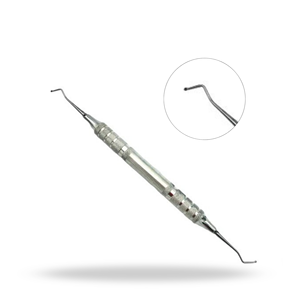 Instrumento Quirúrgico Dental de Doble Extremo Tipo Excavador de Tamaño Estándar para la Eliminación de Material Cariesoso - Product Image 1