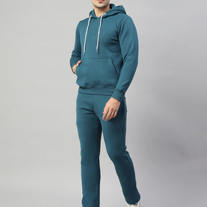 Wholesale Men's Tracksuits Slim Fit 100% Cotton Solid Jogging Sportswear Running Gym Tracksuits Sets High Quality 2026 - Product Image 3