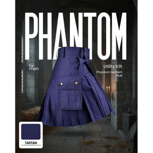 Kilts Utilitarios Escoceses para Hombre, Trajes Tradicionales al por Mayor con Bolsillos Cargo 2026 - Product Image 2