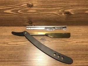 Maquinilla de Afeitar Manual Profesional de Alta Calidad, Maquinilla de Afeitar de Seguridad de Metal Recto Premium, Maquinilla de Afeitar Profesional de Una Sola Cuchilla para Hombre - Product Image 4