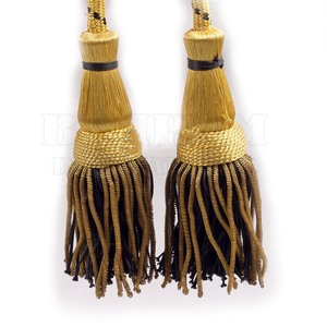 Cordón de Cruz Pectoral Personalizado OEM, Cordón de Obispo Directo de Fábrica, Borlas de Alta Calidad para Sacerdotes, Cordones con Flecos para Uniformes - Product Image 6