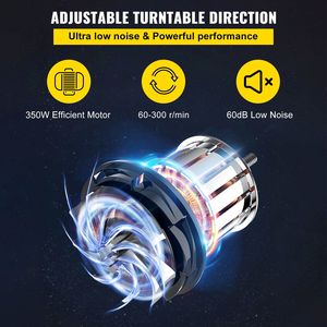 Macchina Manuale per Modellare Ceramica con Ruota da 11 Pollici, Velocità Regolabile 0-300 RPM, Sollevamento 0-7,8 Pollici, Pedale Staccabile per Ceramica e Smalto - Product Image 6