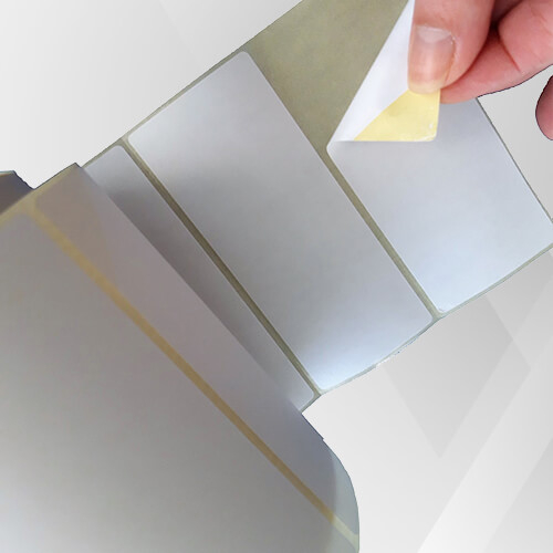 High Quality Adhesive Paper Waterproof Scratch-Off Heat-Resistant Oil Proof Durable Single-Sided Self-Adhesive Labels