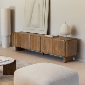 Mueble para TV de madera de mango Vandana Arion Radiant - Product Image 1