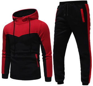 Men's Tracksuits Jogging Top Bottom Casual Wear Sweat Suit Hoodie & <b>Trousers</b> 2pcs Set Tracksuits for Men's - Product Image 5