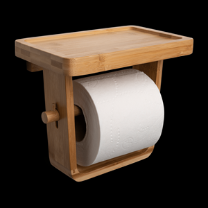 Portarrollos de Papel de Cocina de Madera Nórdica para Montar en la Pared, Soporte de Almacenamiento de un Solo Nivel, Portarrollos de Papel Higiénico de Madera para Montar en la Pared - Product Image 6