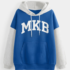 เสื้อฮู้ดดี้บุขนแกะสำหรับผู้ชาย แขนยาว ป้องกันลม ระบายอากาศได้ดี เป็นมิตรกับสิ่งแวดล้อม ดีไซน์แบบเสื้อแขนสั้นซ้อนทับ เหมาะสำหรับฤดูหนาว - Product Image 6