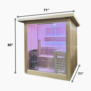 Sauna de Caja para 6 Personas - Product Image 2