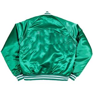 แจ็กเก็ตแนววินเทจกระดุมเสื้อแจ็กเก็ตผ้าซาตินสำหรับผู้ชาย - Product Image 5