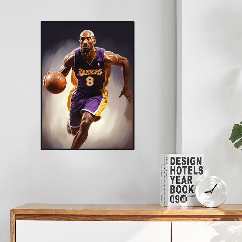 Kobe Bryant Cartoon Customized NBA Basketball Star Ornaments