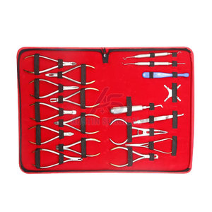 Kit d'orthodontie dentaire manuel portable avec outils fonctionnels en acier inoxydable pour traitement orthodontique - Product Image 2