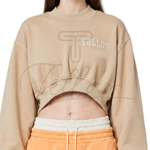 Sudaderas de Invierno para Mujer de Alta Calidad, 100% Algodón, con Logotipo Frontal Formal, Gran Venta - Product Image 6