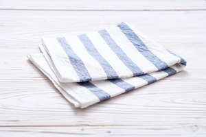 Serviettes de cuisine en coton 100% de qualité supérieure, à séchage rapide, à rayures teintées, tissées, en provenance d'Inde, vente en gros. - Product Image 4